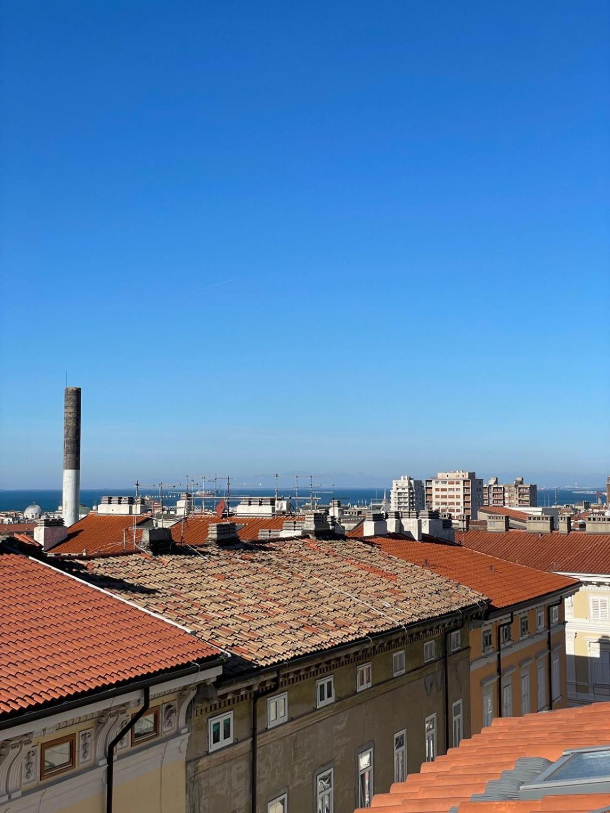 Piccola Accogliente E Luminosa Camera In Appartamento Condiviso Con Terrazza Vista Mare ตรีเอสเต ภายนอก รูปภาพ
